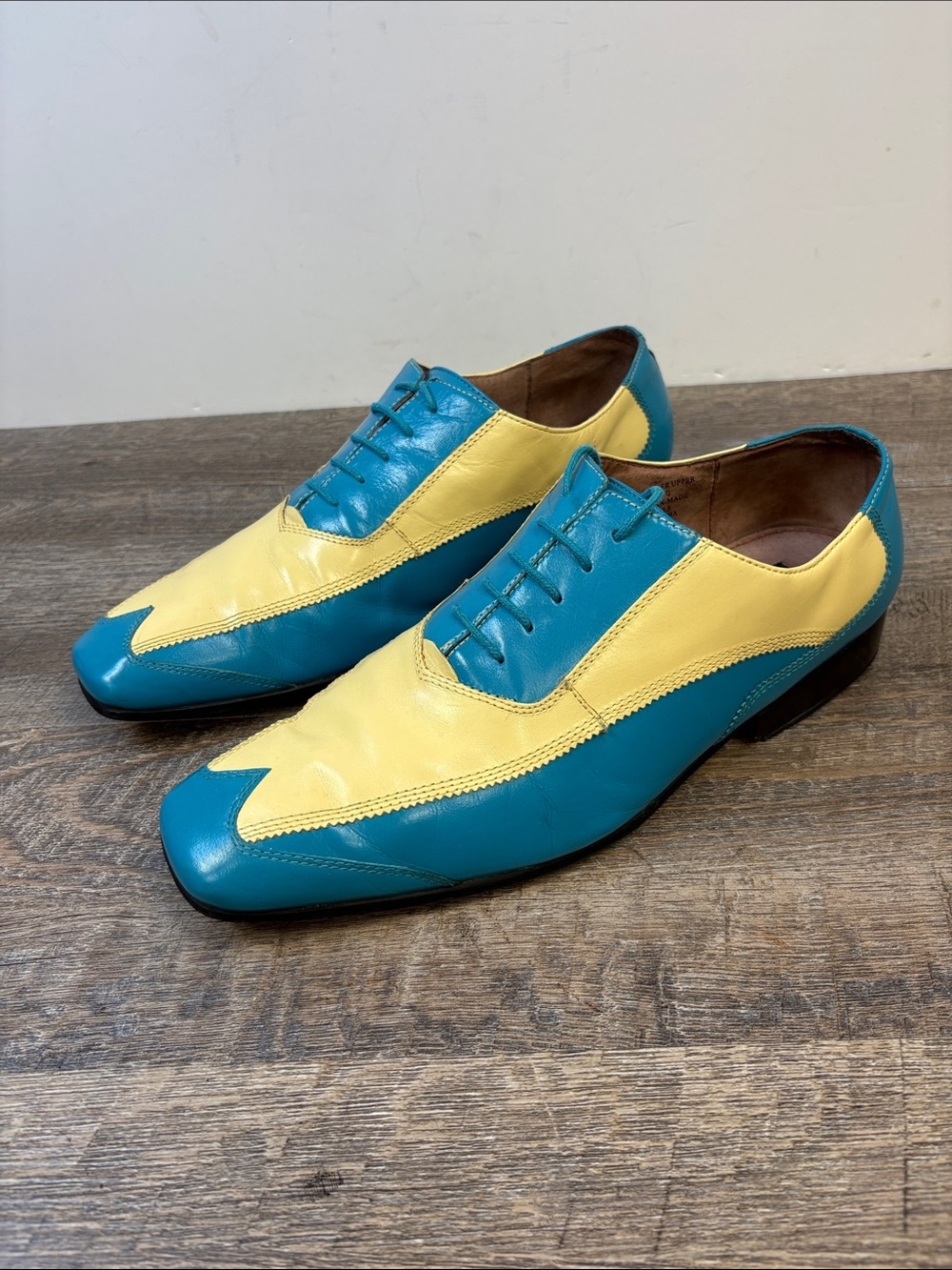 Giorgio Brutini Private Collection Two-Tone Leather Spectator Shoes Men’s 10M